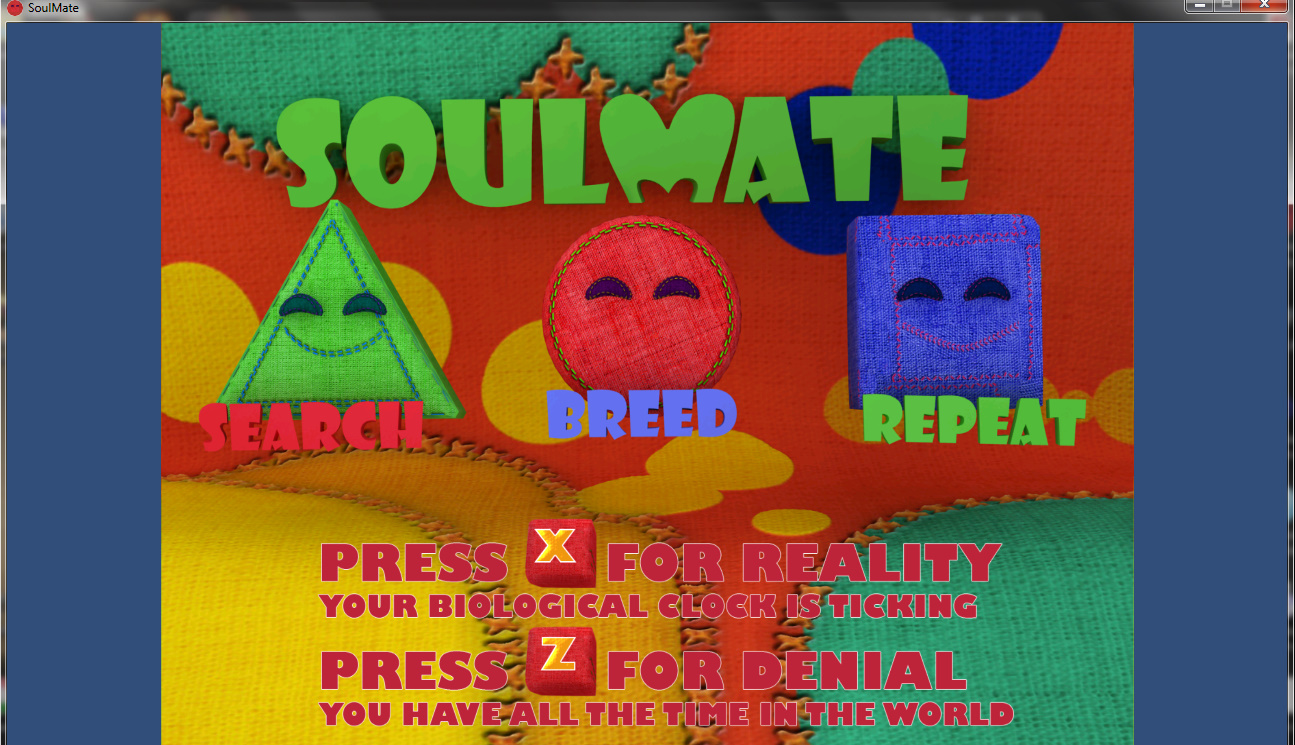 Start screen