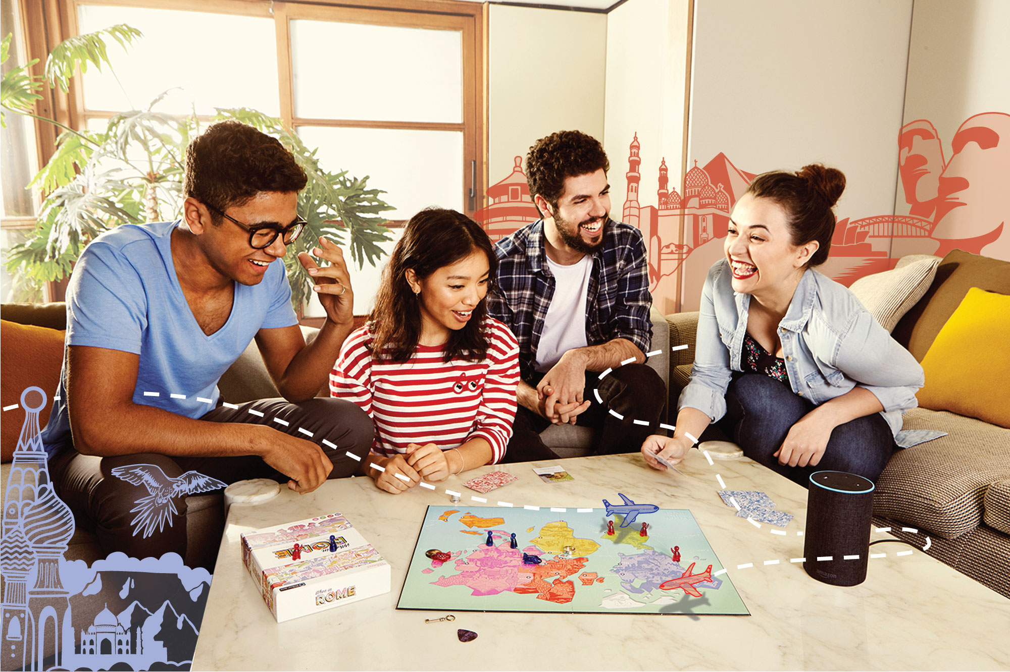 4 people playing