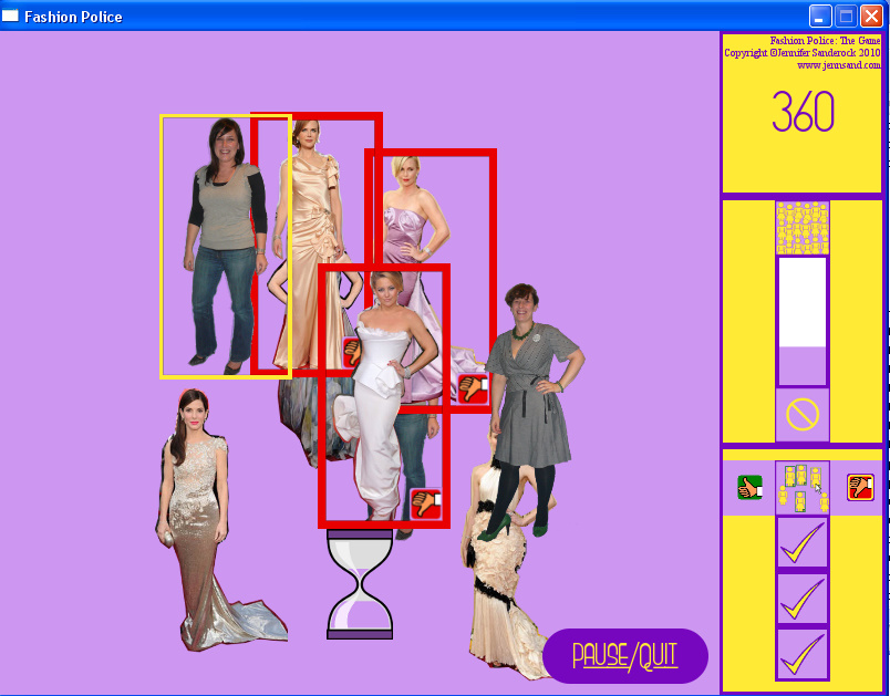 Choosing your verdict for multiple outfits - not group