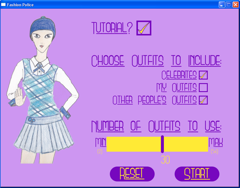 Starting screenshot
