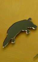 Space Invader brooch