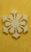 Snowflake brooch