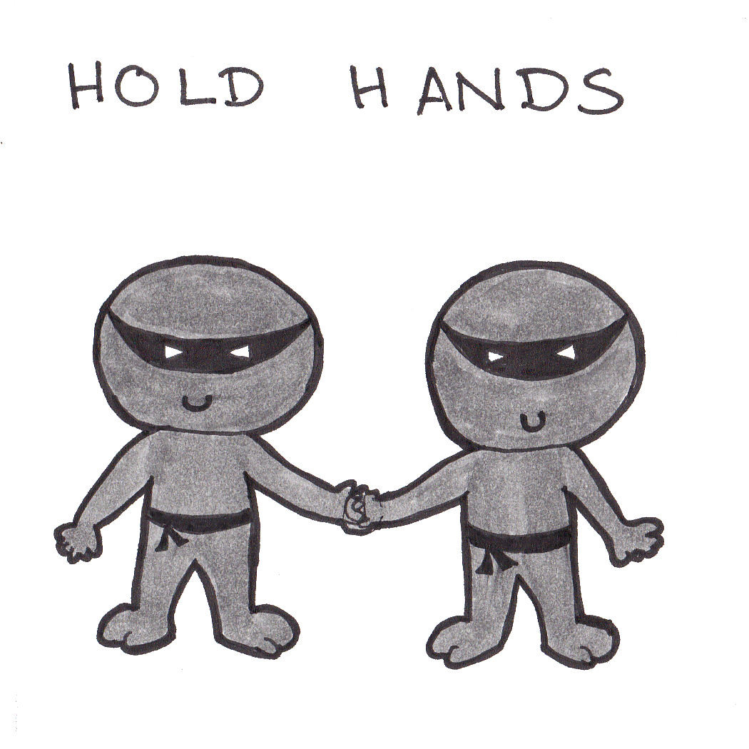 Rule 1: Hold hands