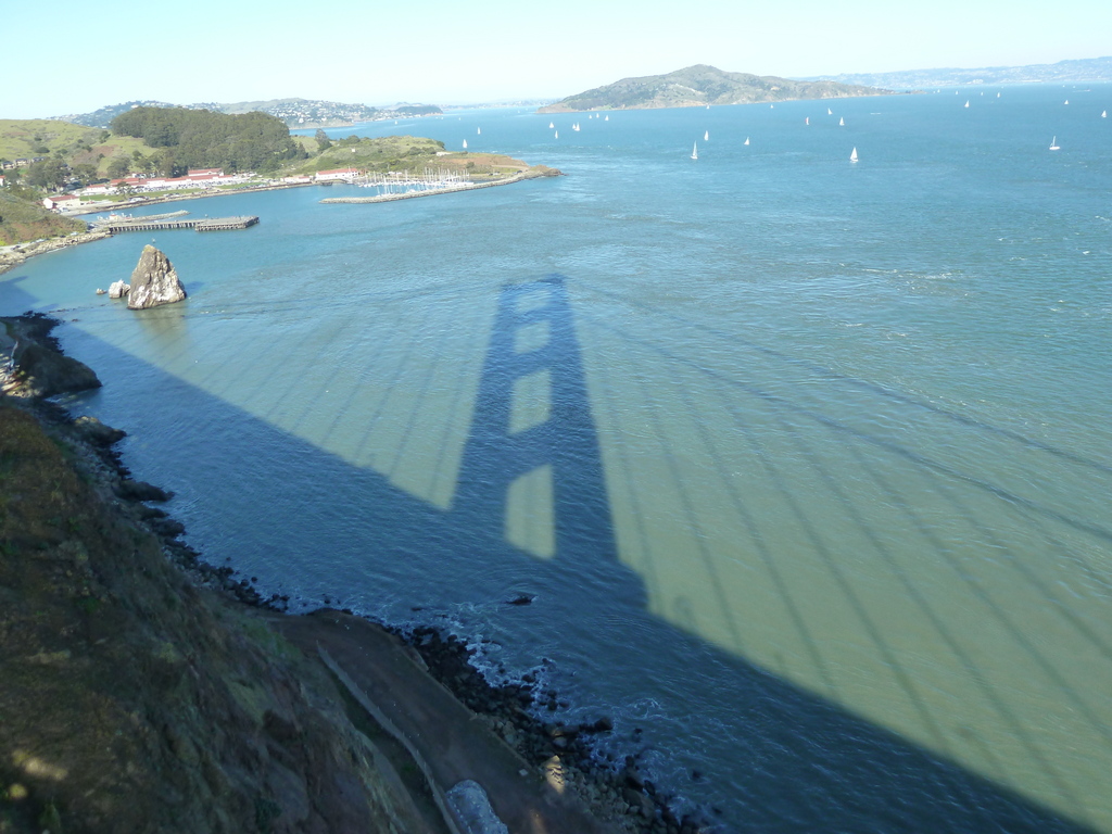View from the Golden Gate Bridge, San Francisco