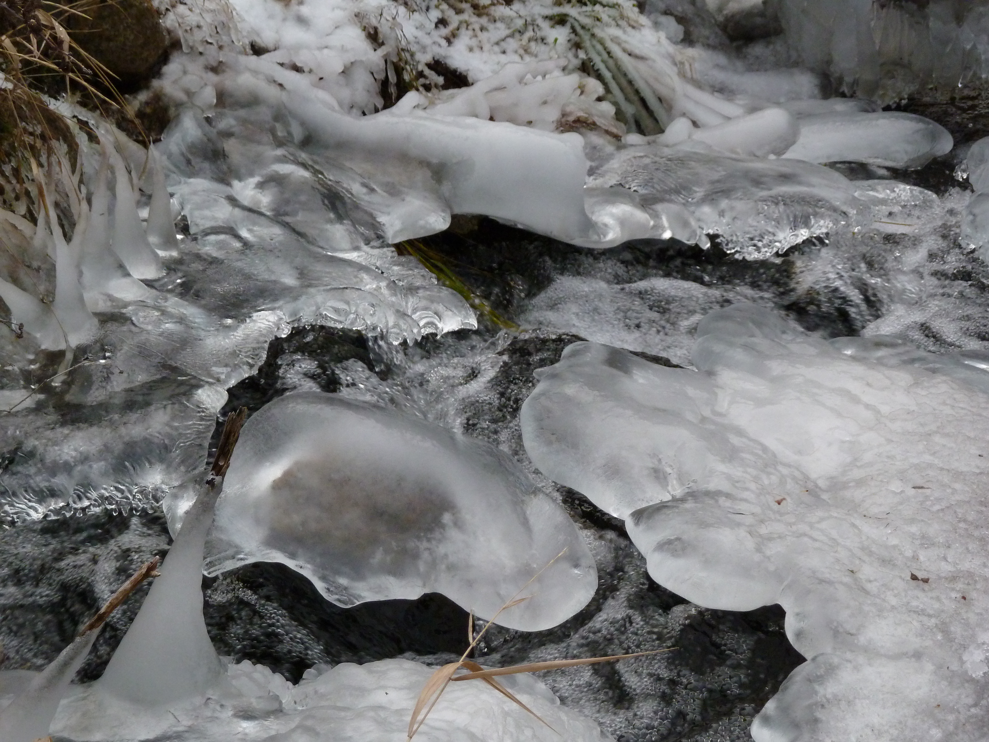 Ice formations at Joseph, Oregon
