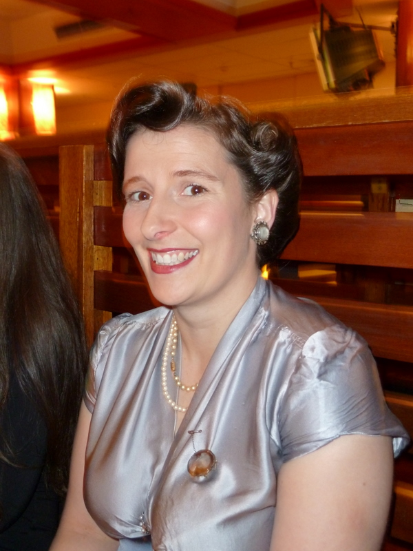 1940s outfit for L.A. Noire launch party (with dress I made that is in the game)