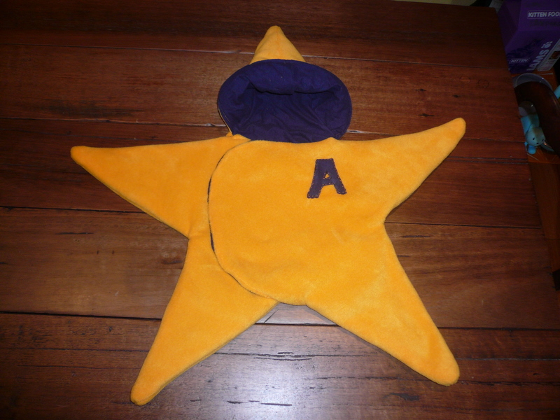 A Maggie Simpson inspired baby outfit