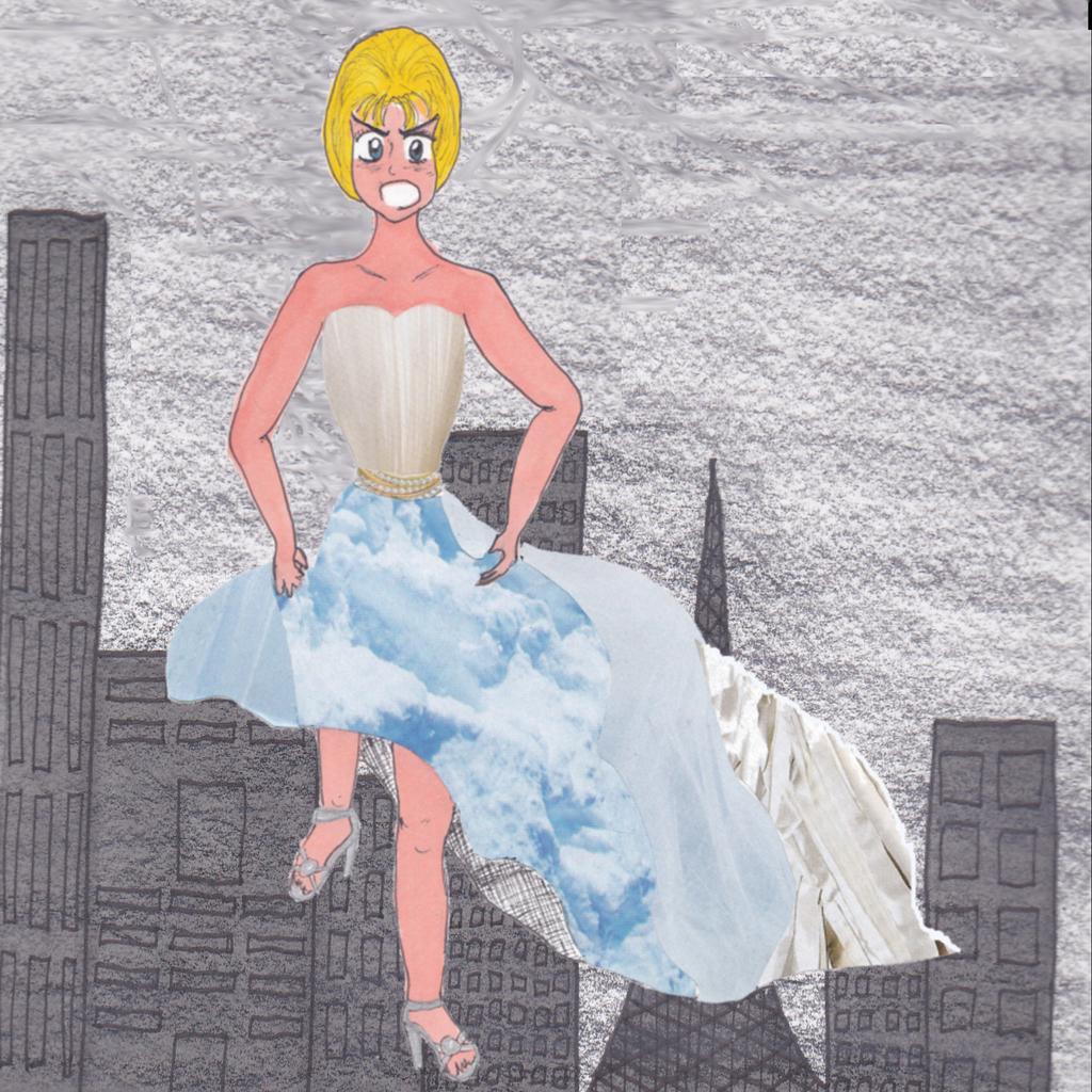 Bridezilla rampages through the city