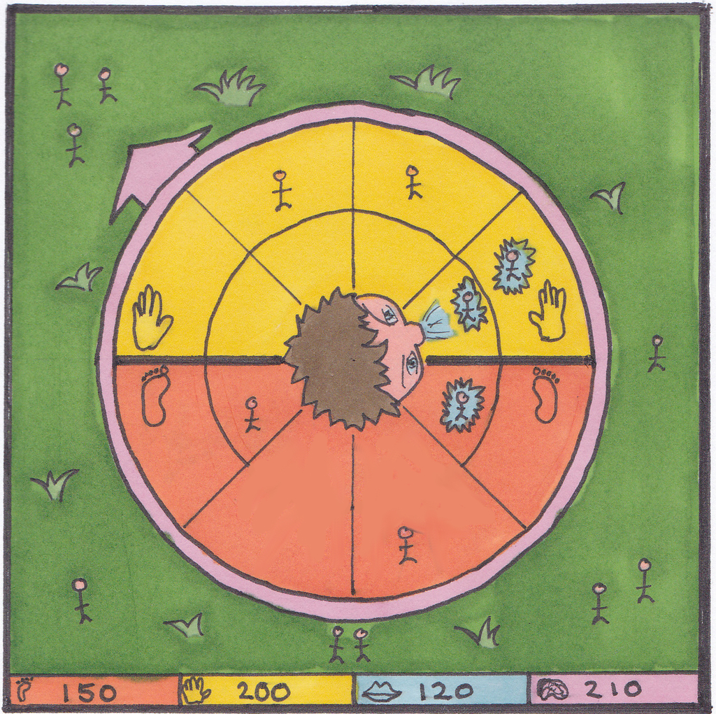 Possible screenshot of the game with 4 players
